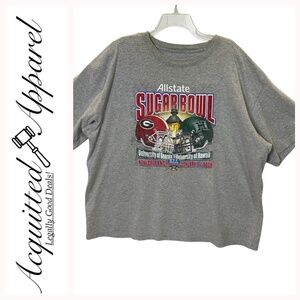 Georgia Bulldogs DAWGS vs. University of Hawaii Sugar Bowl Large and